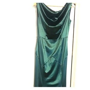 1920’s style fit and flare formal gown.